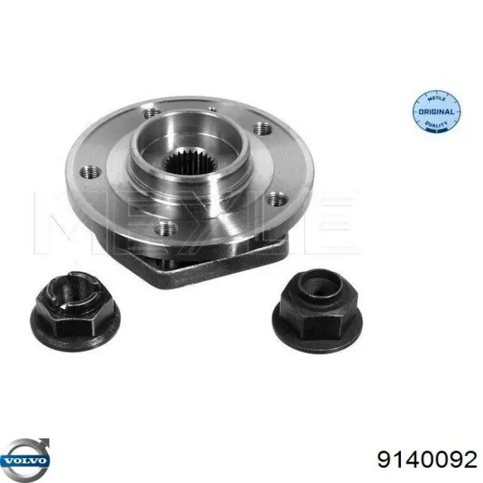 Купить 9140092 Volvo Ступица переднего колеса