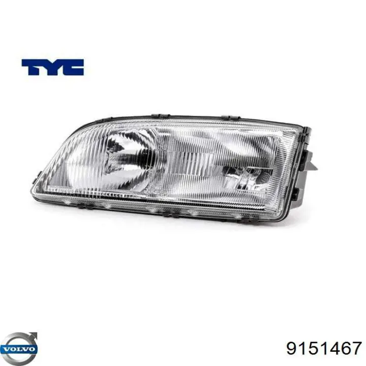 Правая блок фара Volvo 9151467 цена, от 71.18 USD