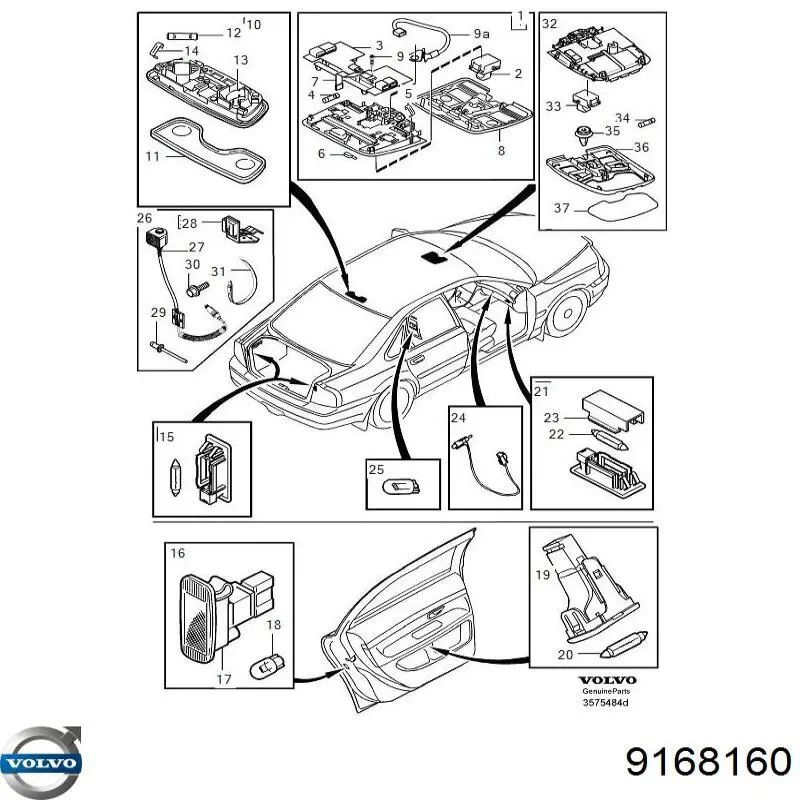 Купить 9168160 Volvo 