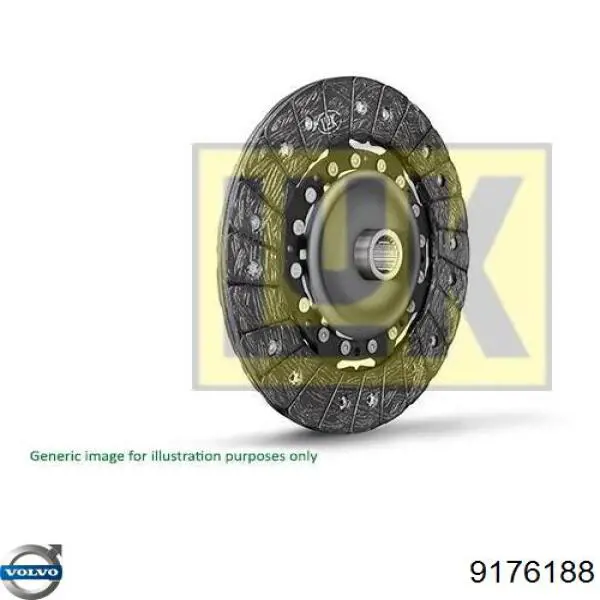 Диск сцепления Volvo 9176188 цена, от 102.56 USD