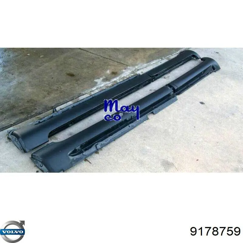 Накладка (молдинг) порога наружная передняя левая Volvo 9178759 цена, от 235.18 USD