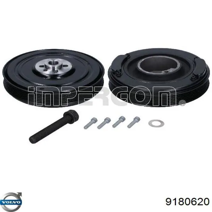 Шкив коленвала (демпфер) Volvo 9180620 цена, от 109.11 USD