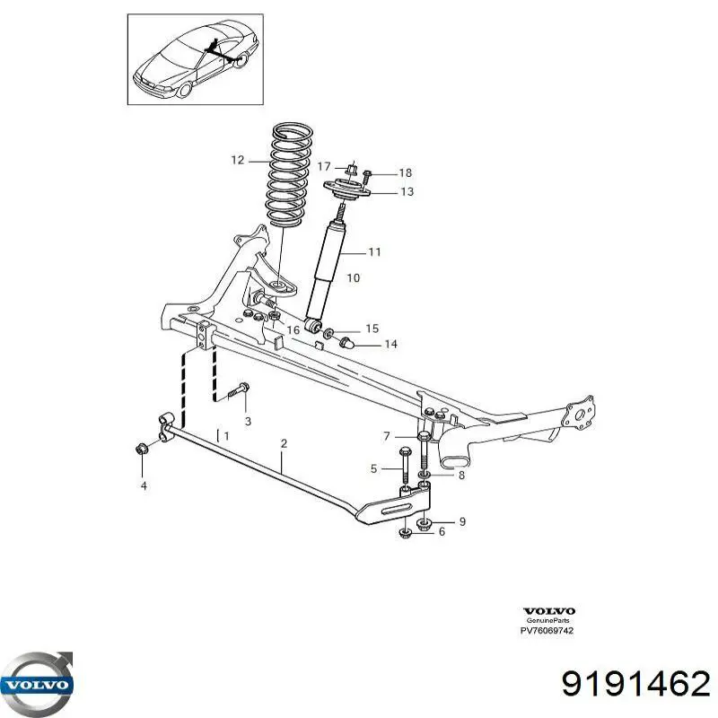  9191462 Volvo