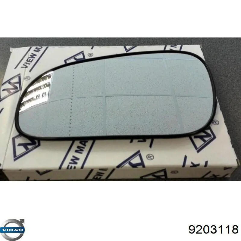 Купить 9203118 Volvo Стекло зеркала заднего вида, левого
