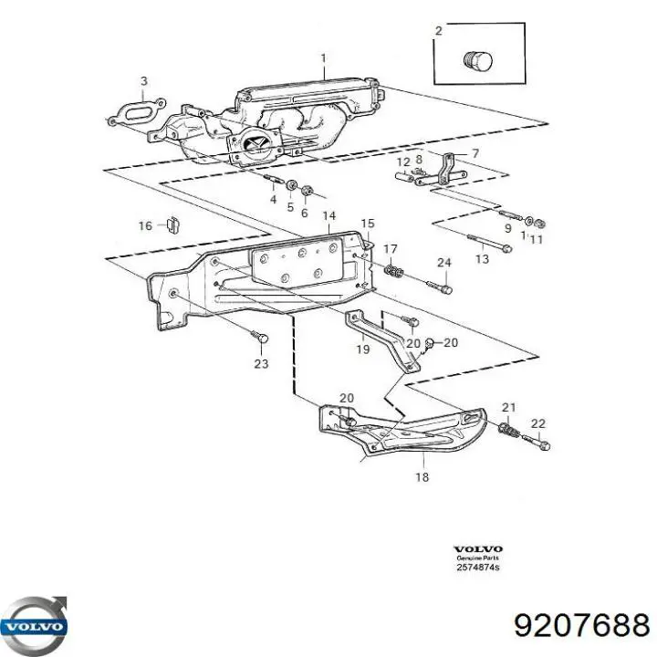 9207688 Volvo 