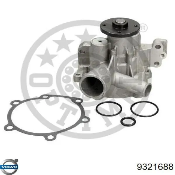 Помпа охлаждения Volvo 9321688 цена, от 35.65 USD