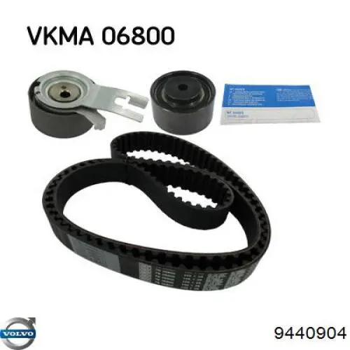 Натяжной ролик ремня ГРМ Volvo 9440904 цена, от 30.41 USD