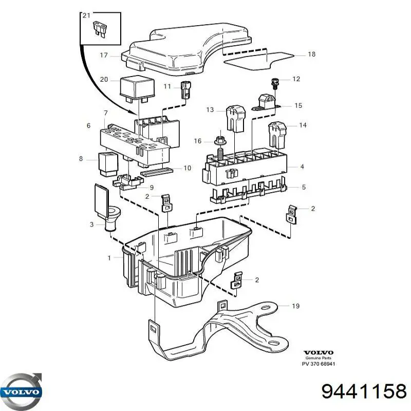 Автомобильные реле поворотов Volvo 9441158 цена, от 1.90 USD
