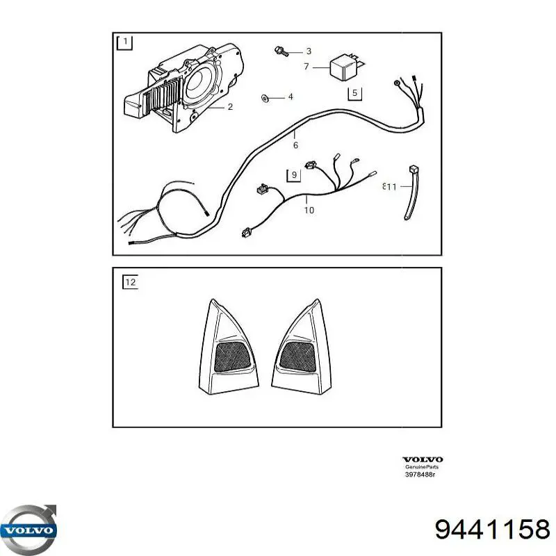 Купить 30765034 Volvo Реле