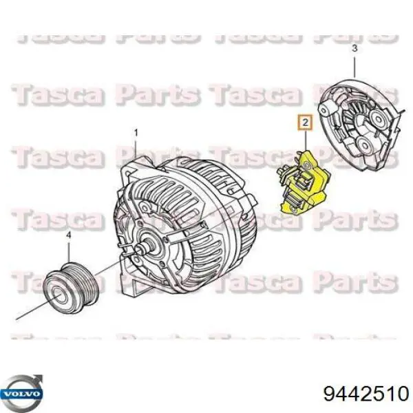 Щеткодержатель стартера Cargo 333567 цена, от 20.27 USD