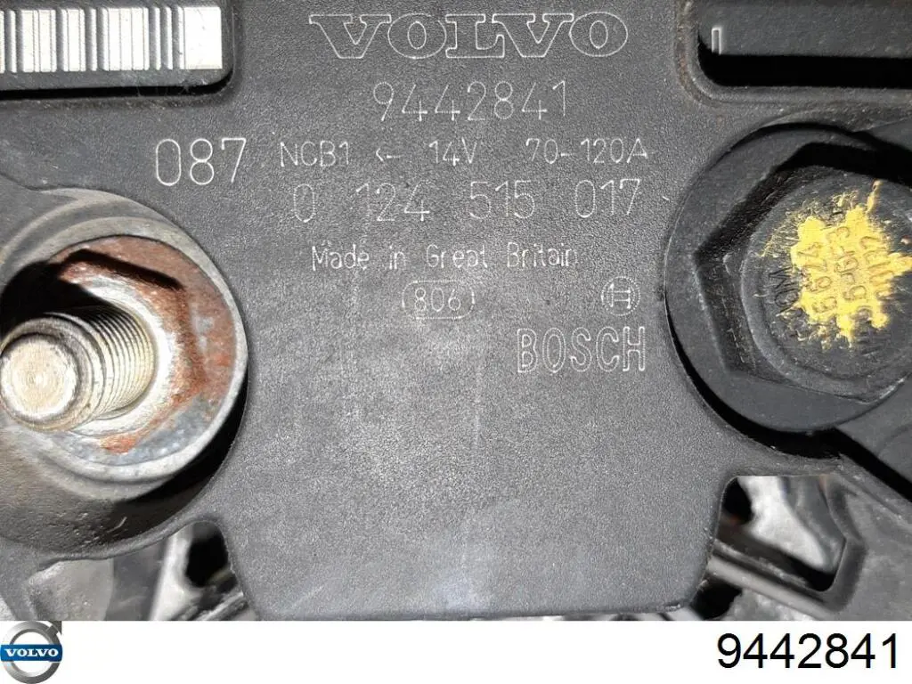 9442841 Volvo Генератор автомобильный