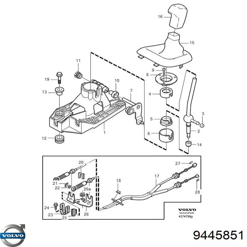  Volvo 9445851 цена, от 41.16 USD