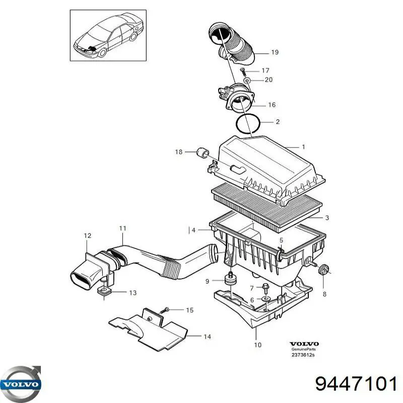  9447101 Volvo