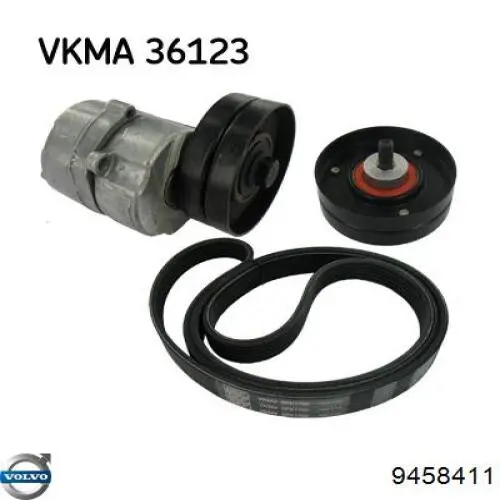 Ремень генератора 9458411 Volvo