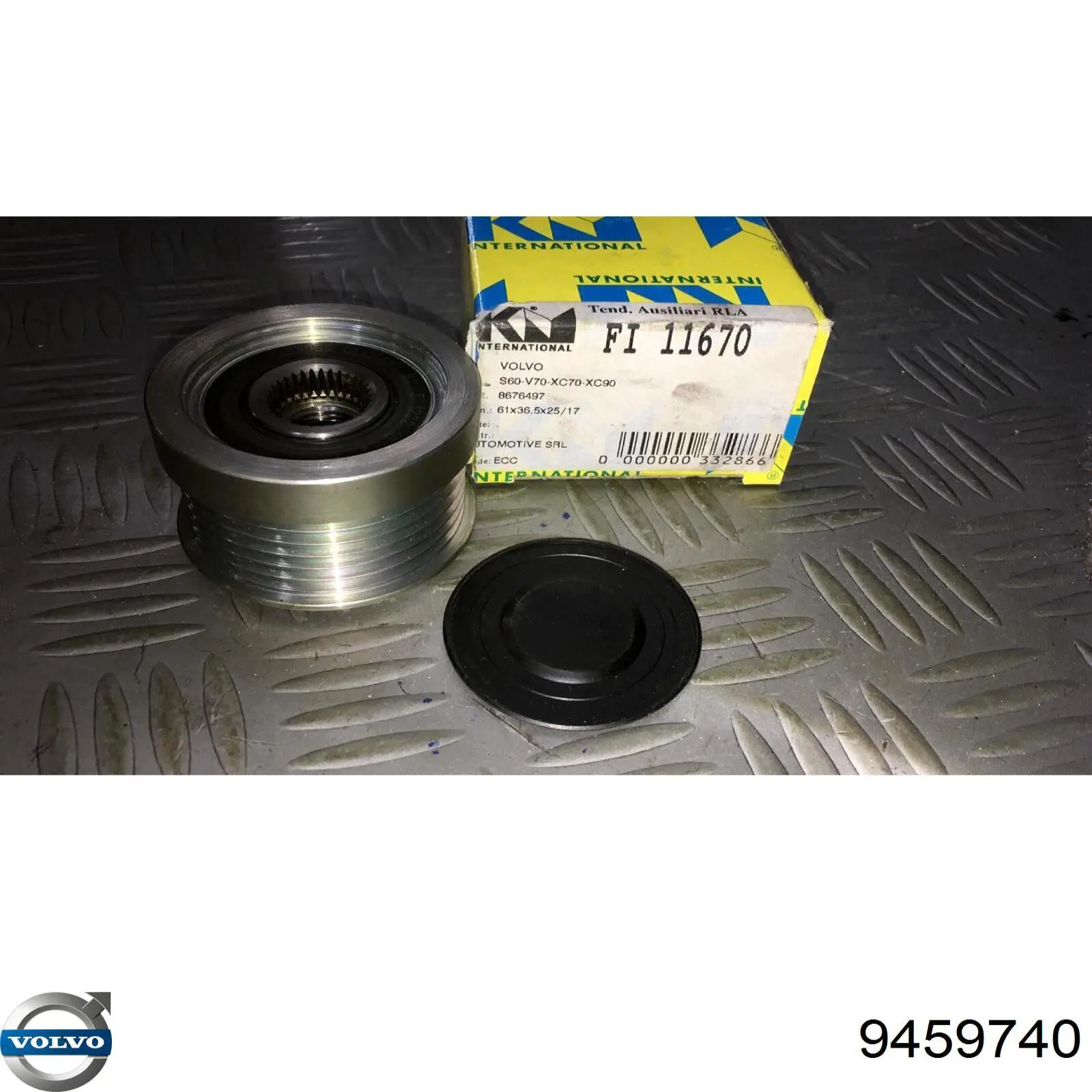 Инерционный шкив Volvo 9459740 цена, от 27.37 USD