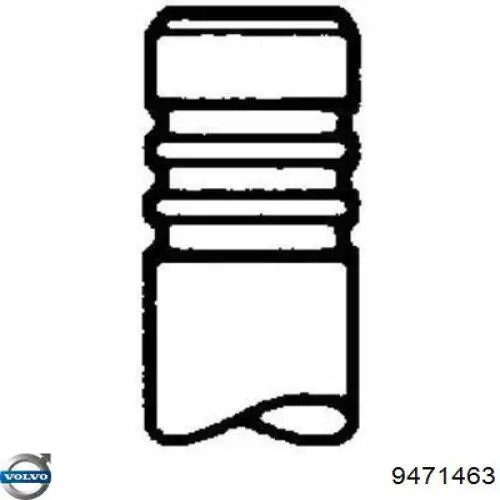 Выпускной клапан двигателя Volvo 9471463 цена, от 9.19 USD