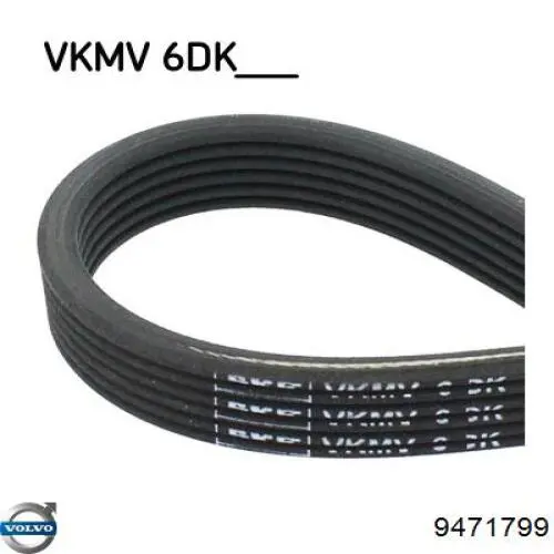 9471799 Volvo Поликлиновый ремень
