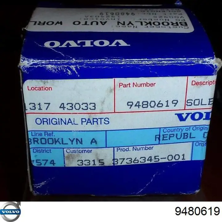  Volvo 9480619 цена, от 180.94 USD