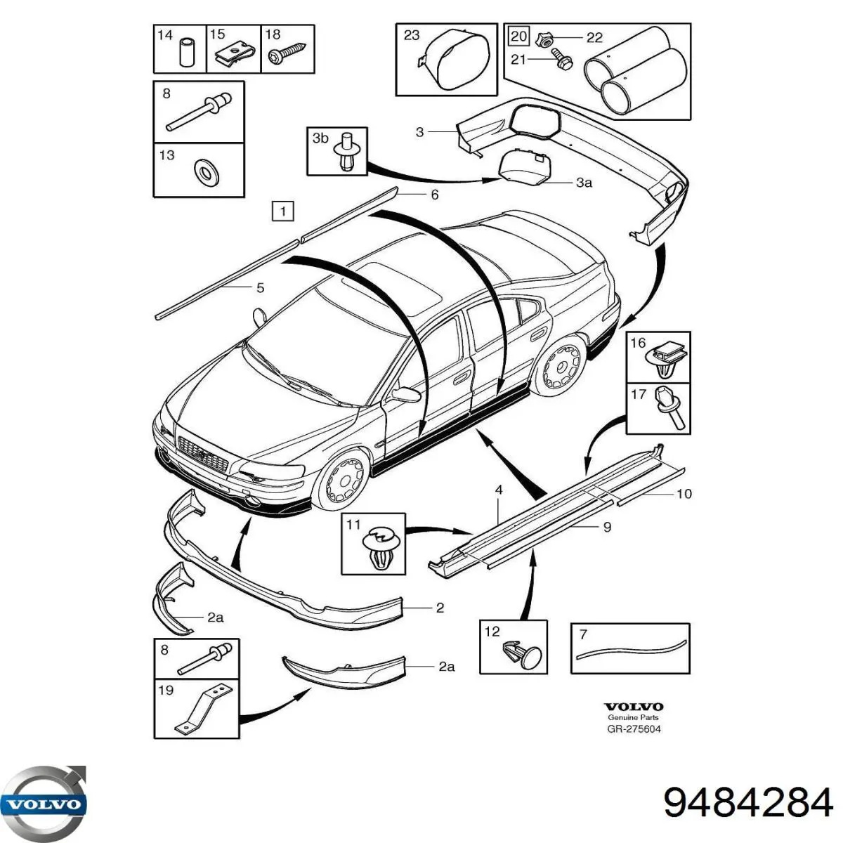  Volvo 9484284 цена, от 0.42 USD