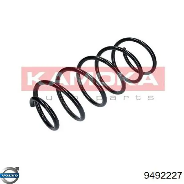 Пружина амортизатора передняя Volvo 9492227 цена, от 35.34 USD