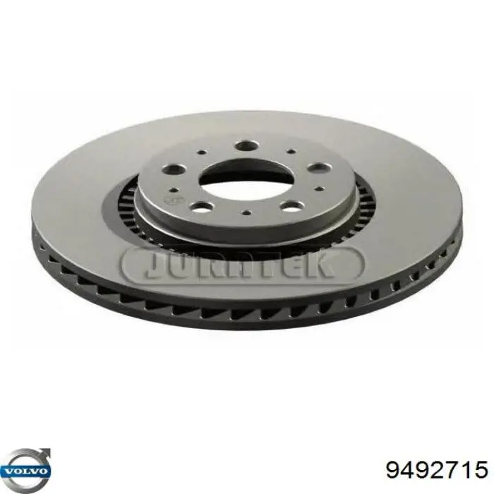Тормоз дисковый передний Volvo 9492715 цена, от 53.90 USD