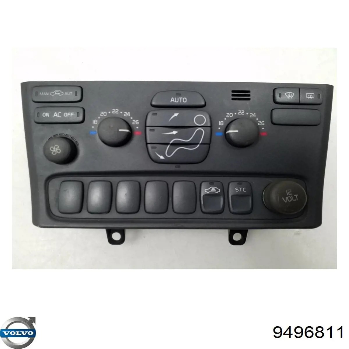 Регулятор вентилятора отопителя Volvo 9496811 цена, от 57.07 USD
