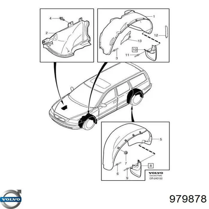 Купить 6848382 Volvo 