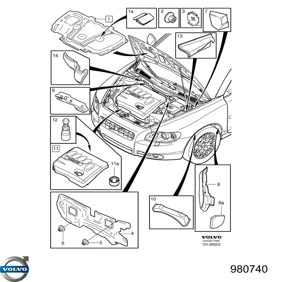 Купить 980740 Volvo 