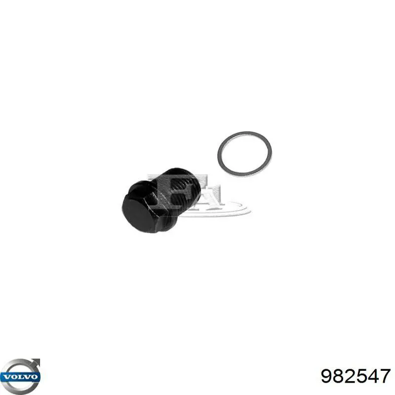 Купить 982547 Volvo Пробка поддона двигателя