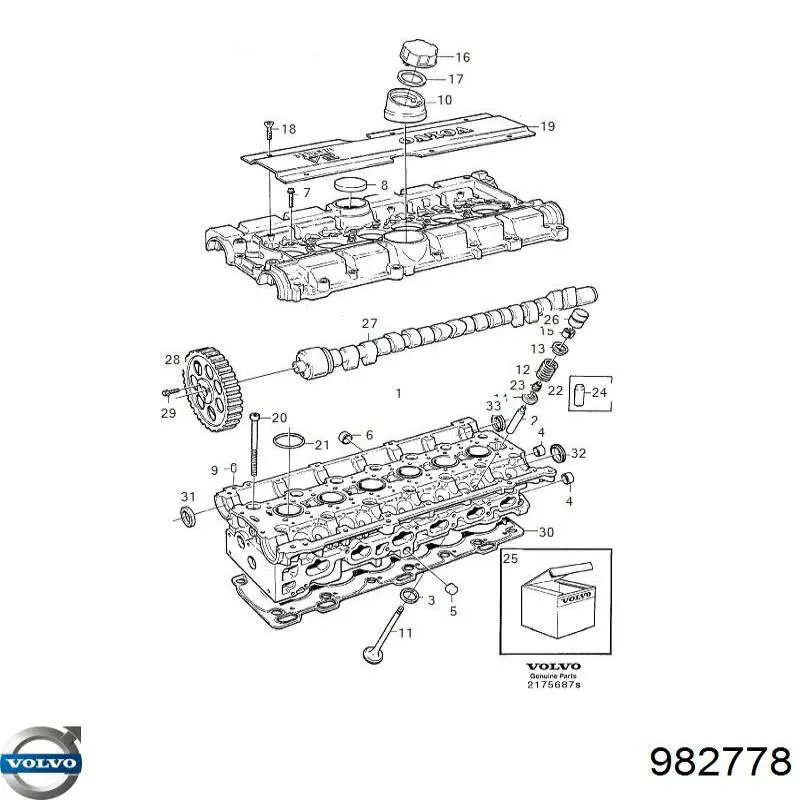 Купить 982778 Volvo 