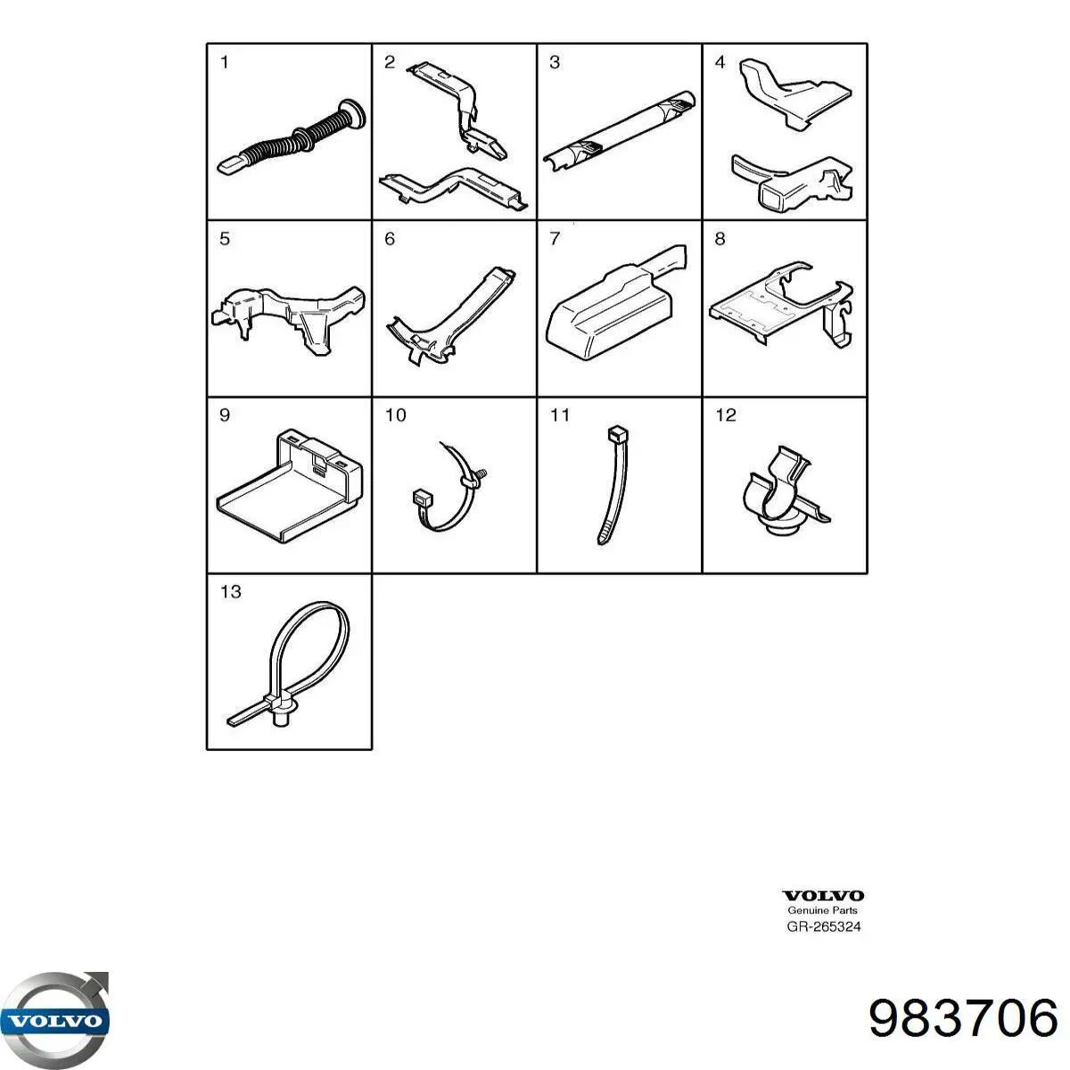 Купить 983706 Volvo 