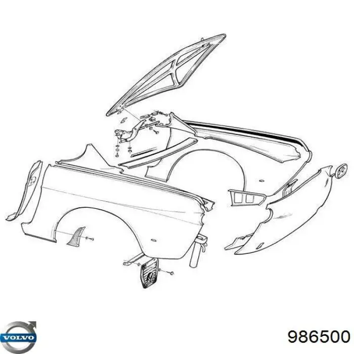  Volvo 986500 цена, от 4.20 USD