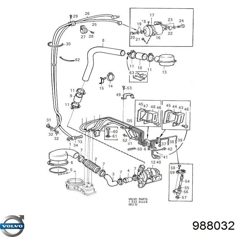  Volvo 988032 цена, от 4.60 USD
