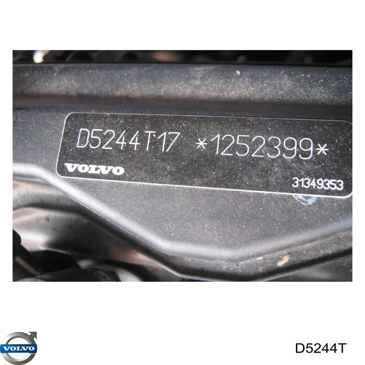 D5244T Volvo motor montado