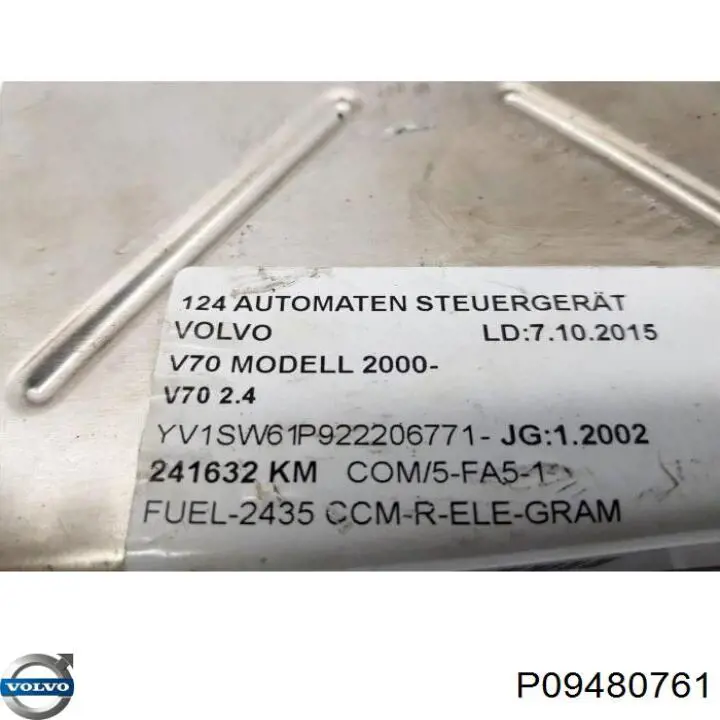  Volvo P09480761