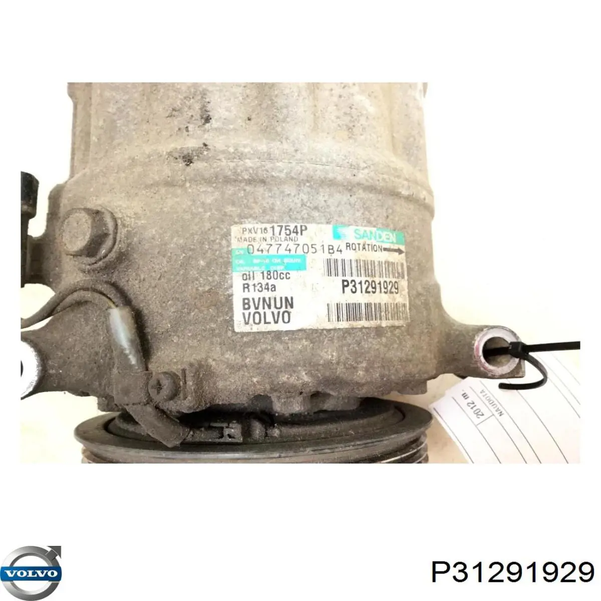 P31291929 Volvo Компрессор хладагента