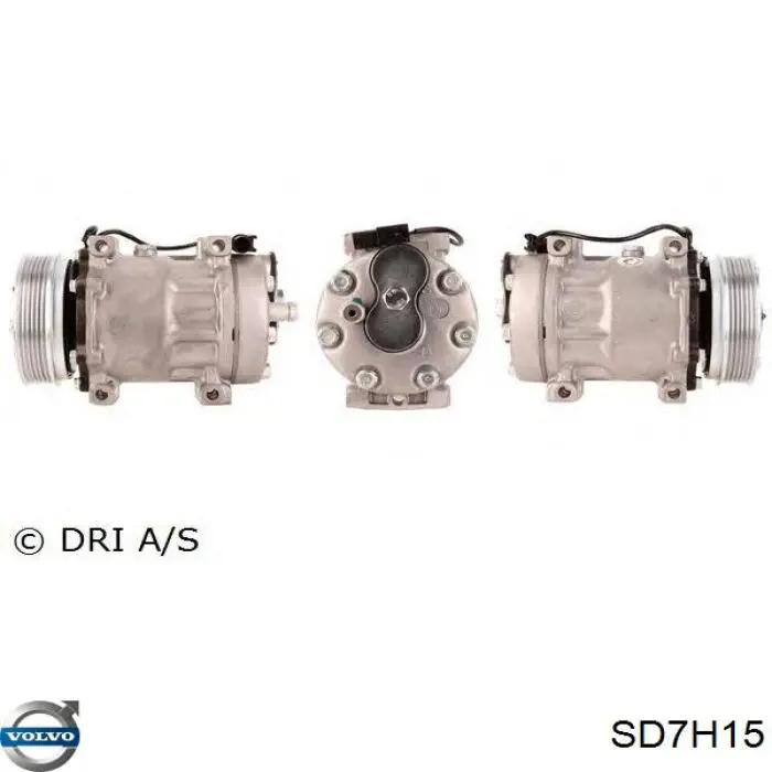 SD7H15 Volvo Компрессор хладагента