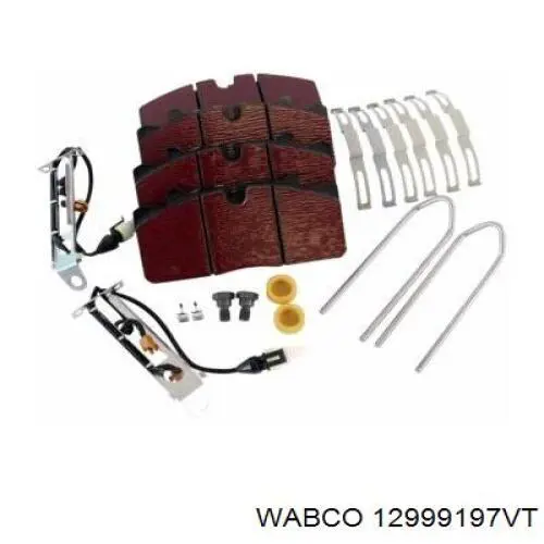 Ремкомплект тормозного суппорта переднего Wabco 12999197VT