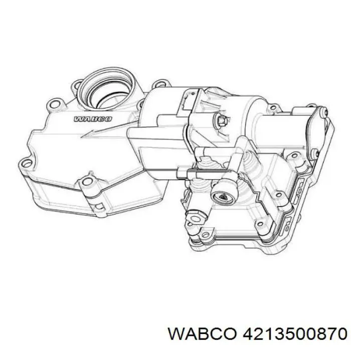 Цилиндр переключения передач КПП 4213500870 Wabco