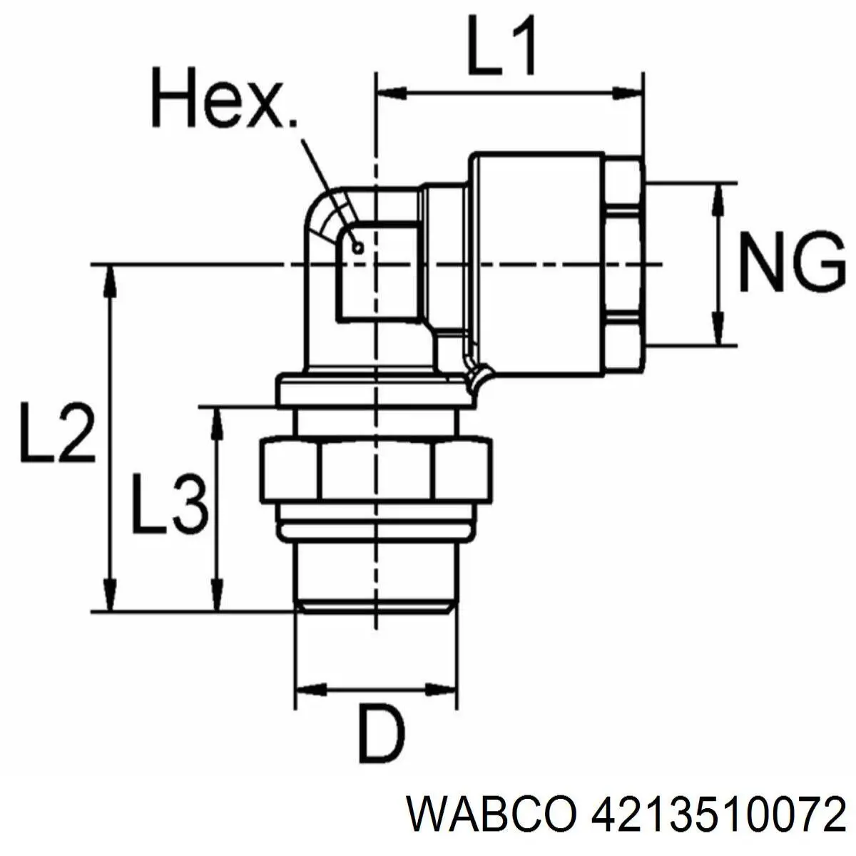 Купить 4213510072 Wabco 