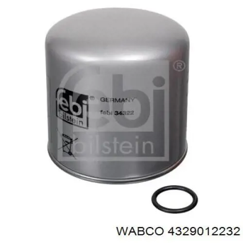 Фильтр осушителя воздуха (влагомаслоотделителя) (TRUCK) WABCO 4329012232