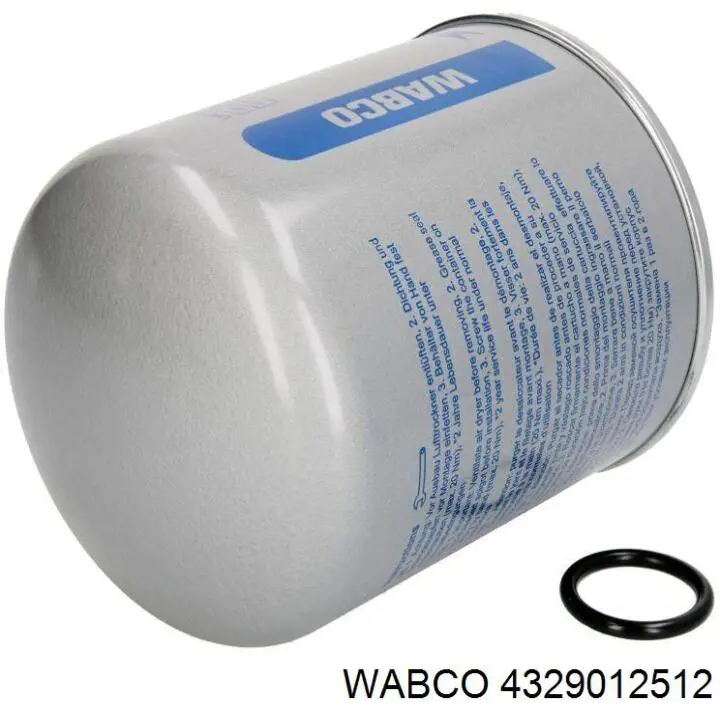 4329012512 WABCO Filtro del desecador de aire (separador de agua y aceite) (camión) original y equivalente