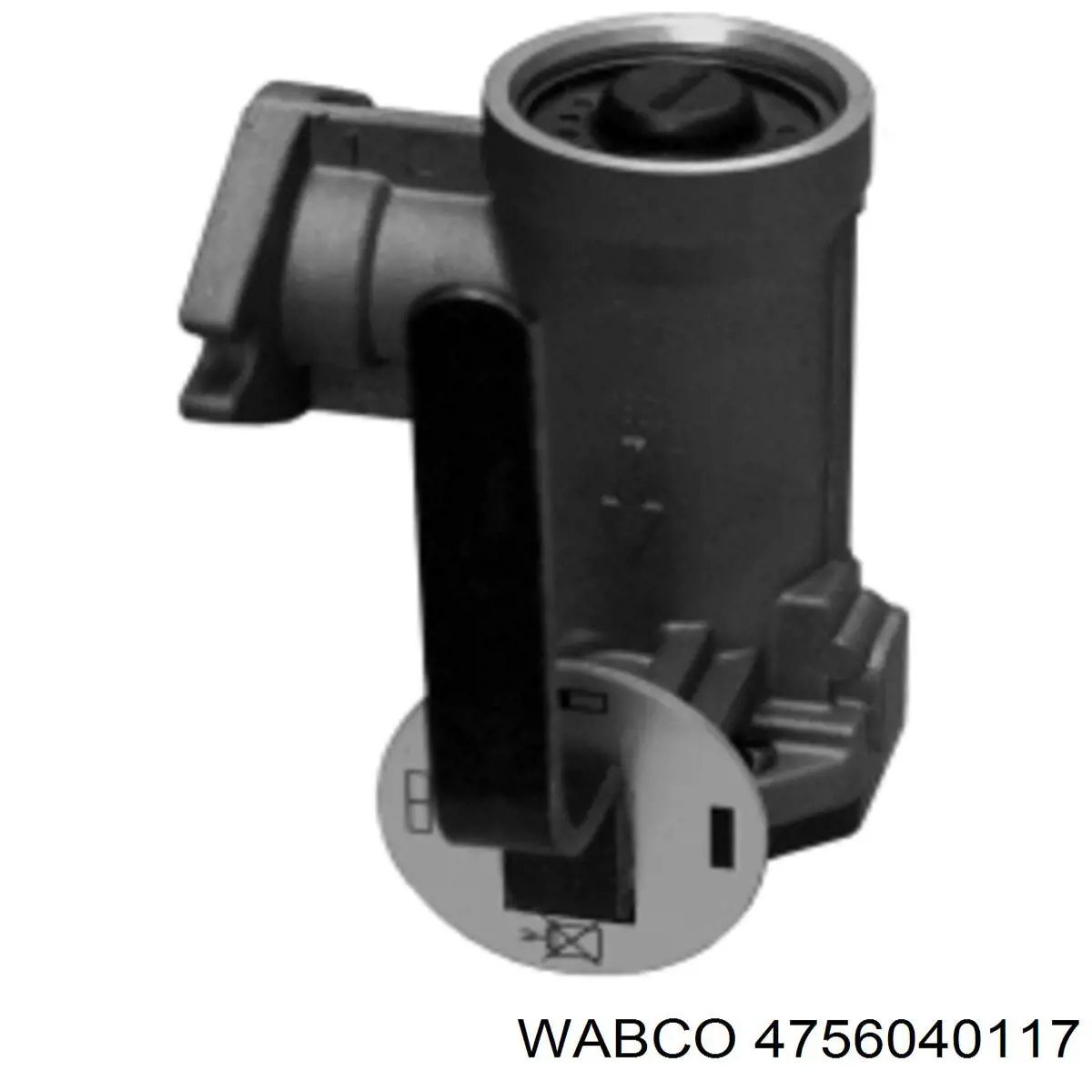 Регулятор давления тормозов 4756040117 Wabco