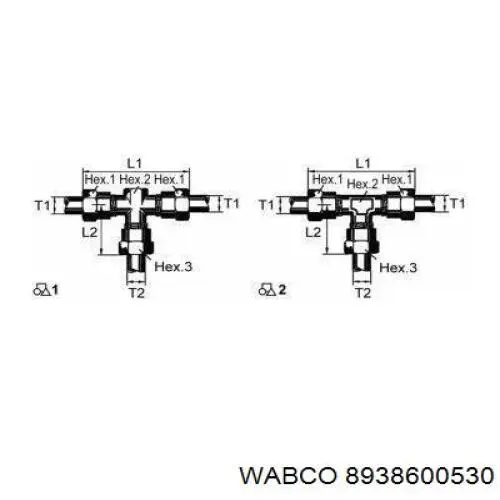  8938600530 Wabco