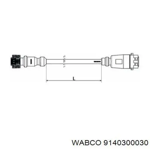 Вакуумный насос 9140300030 Wabco