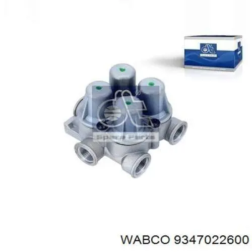 Клапан ограничения давления пневмосистемы 9347022600 Wabco