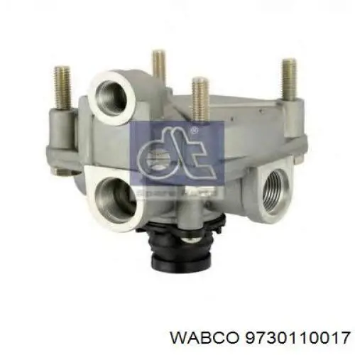 Ускорительный клапан пневмосистемы Wabco 9730110017