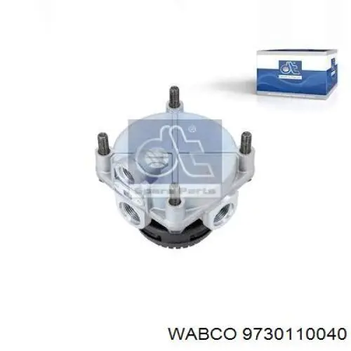 Ускорительный клапан пневмосистемы WABCO 9730110040