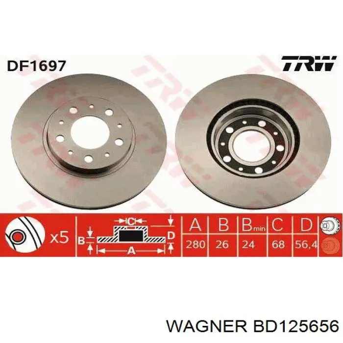 Купить BD125656 Wagner 