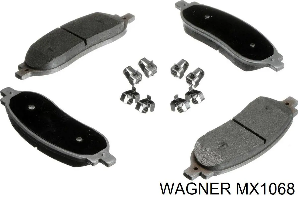 Задние тормозные колодки MX1068 Wagner